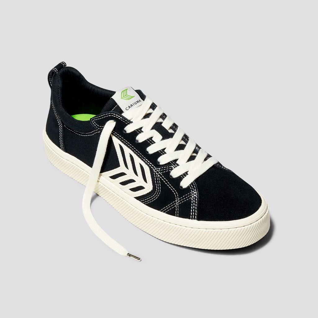 CATIBA PRO Cariuma Low Top Tela Skate Noir Femme | TEK-4959278